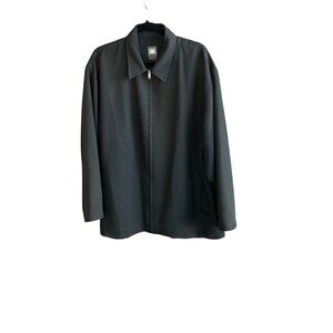 SQwear Men's Brown Jacket Full Zip Utility Size XL